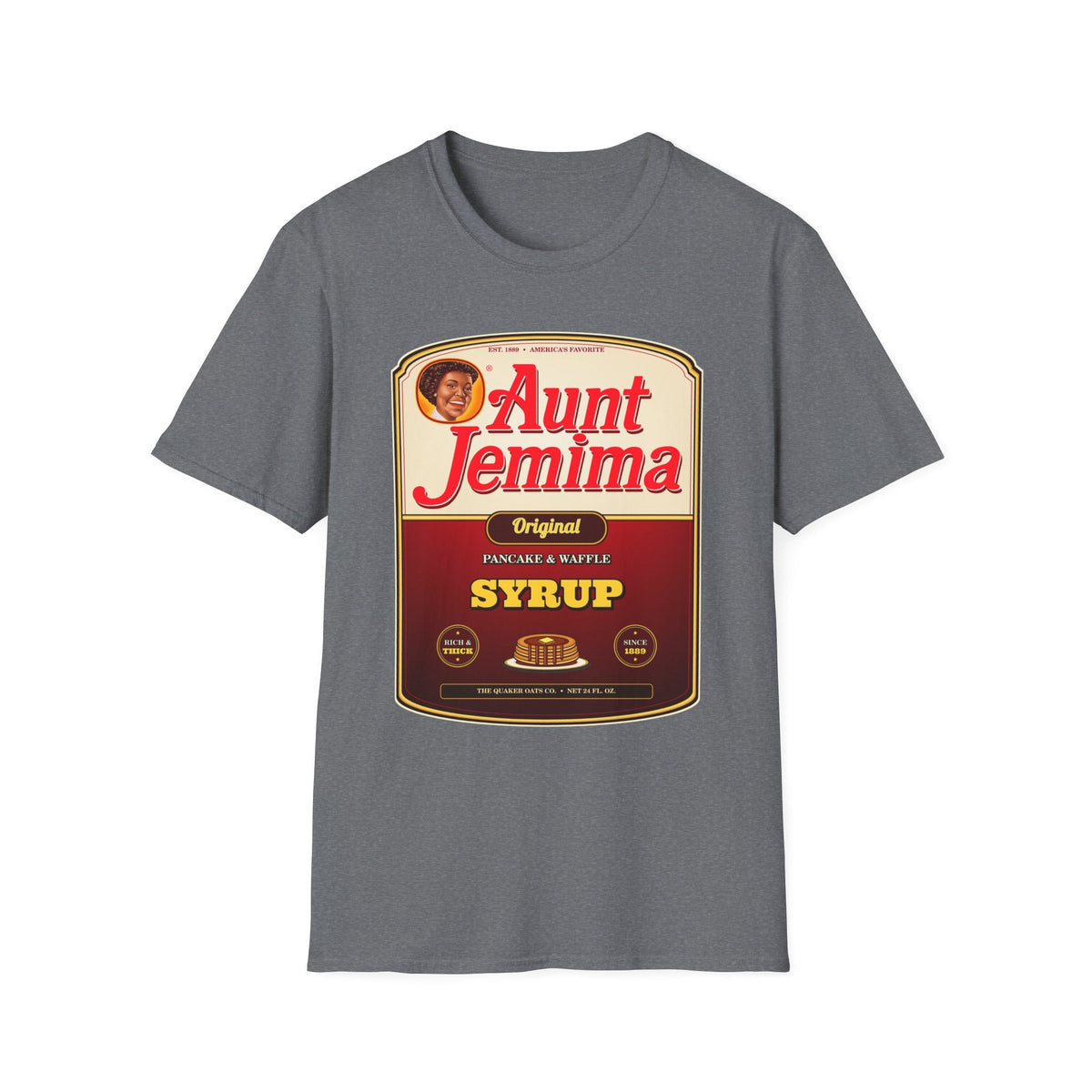 Aunt Jemima Original Syrup — Classic Vintage Label Unisex Softstyle T-Shirt