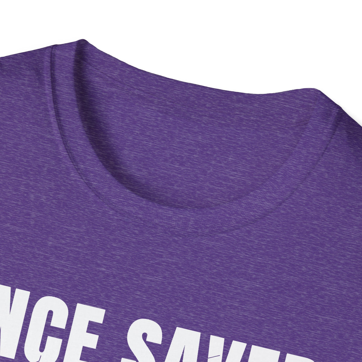 Once Saved Always Saved - Shall Never Perish (John 10:28 & Ephesians 2:8-9 KJV) Unisex Softstyle T-Shirt