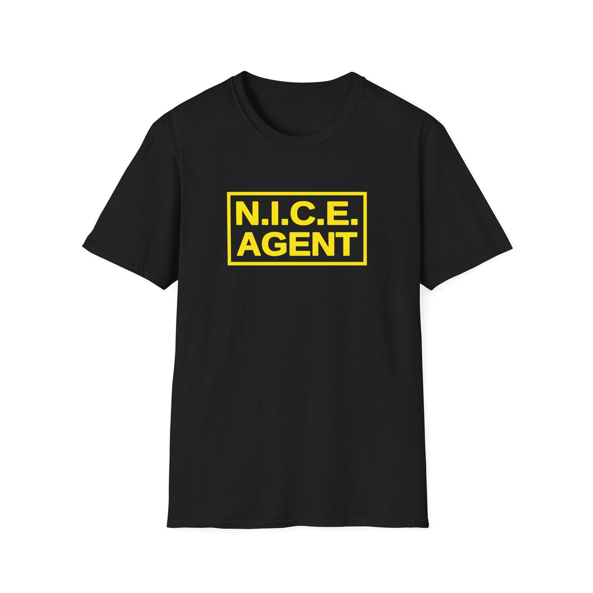N.I.C.E. Agent — Tactical Patch Graphic Unisex Softstyle T-Shirt