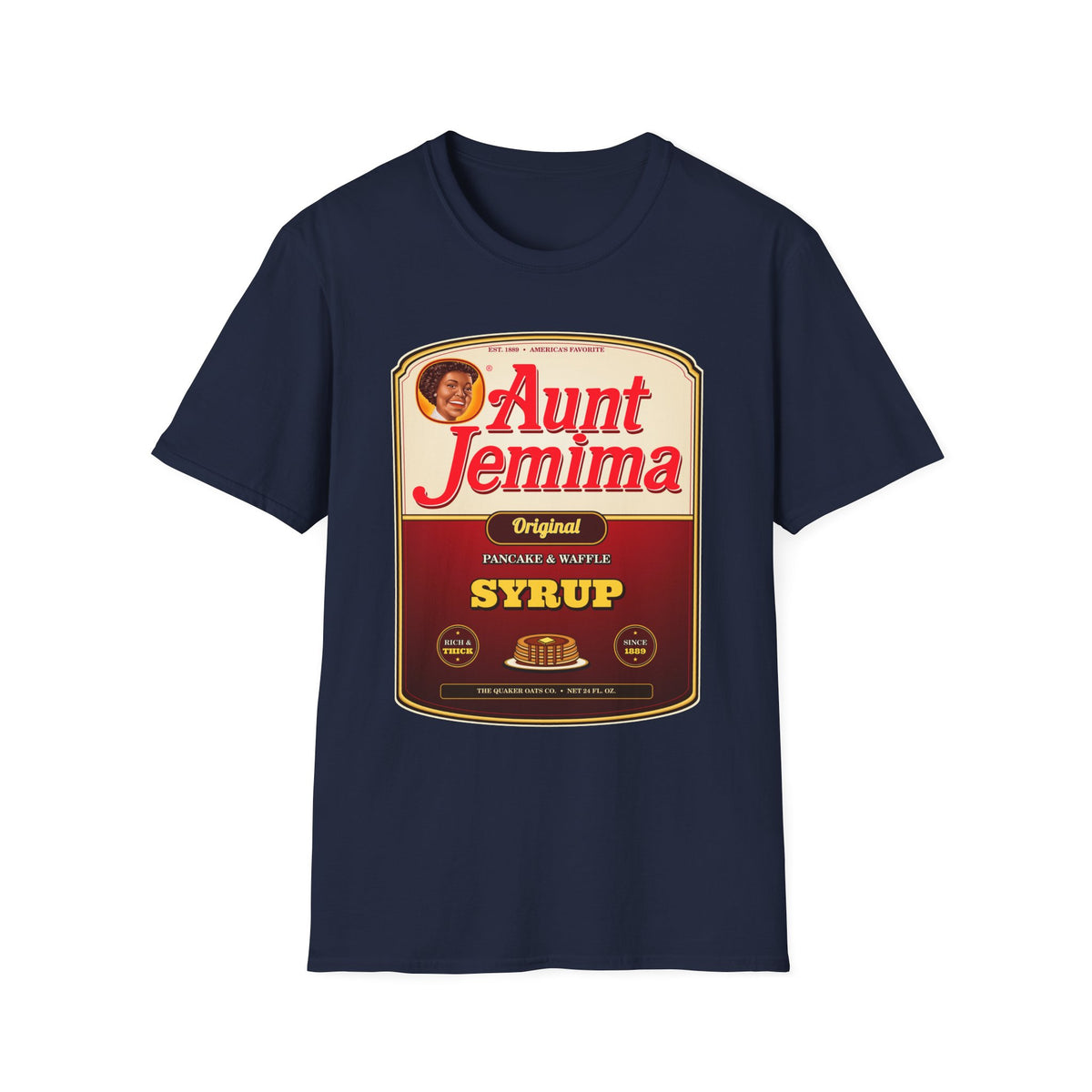 Aunt Jemima Original Syrup — Classic Vintage Label Unisex Softstyle T-Shirt
