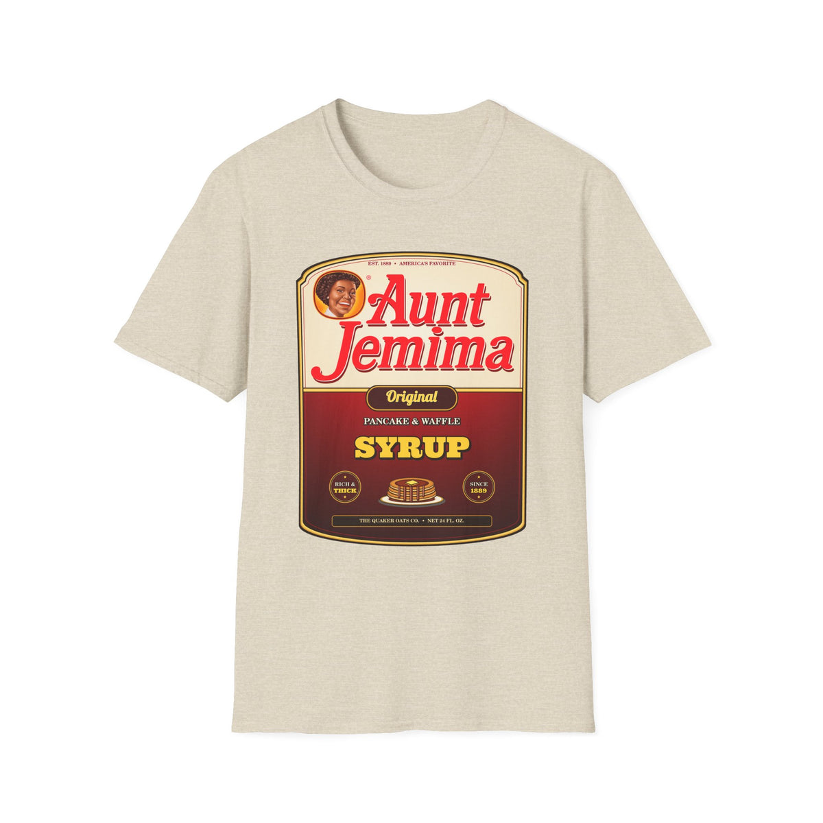 Aunt Jemima Original Syrup — Classic Vintage Label Unisex Softstyle T-Shirt