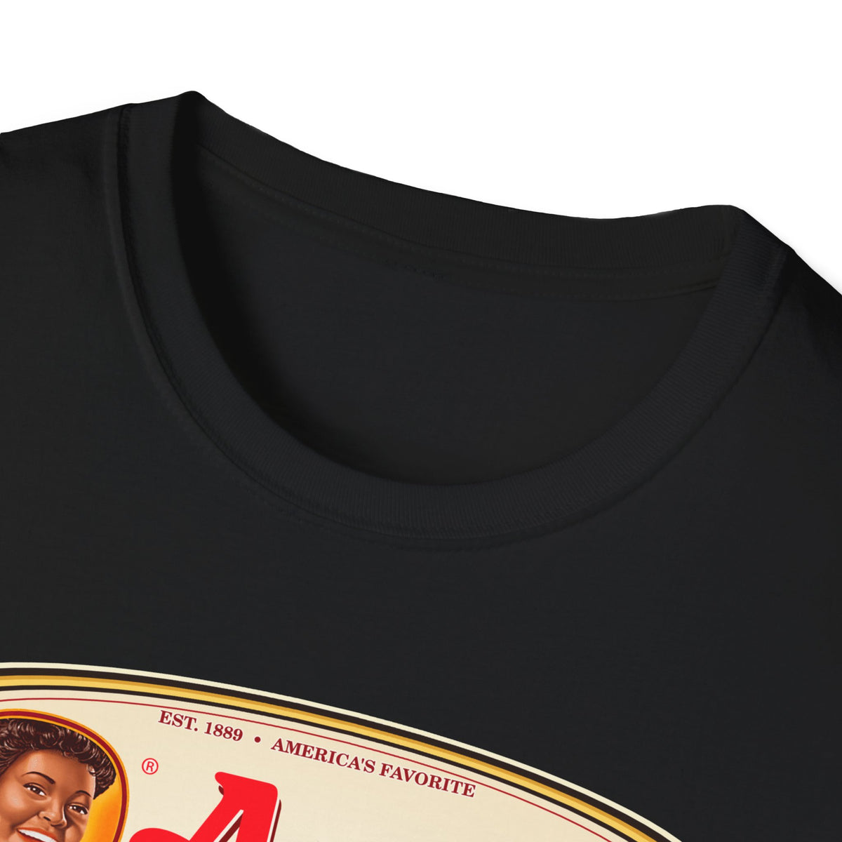 Aunt Jemima Original Syrup — Classic Vintage Label Unisex Softstyle T-Shirt