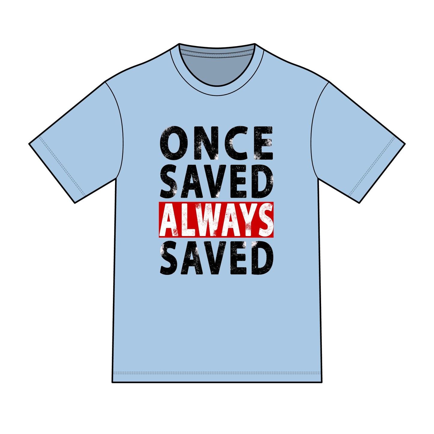 OSAS - PREMIUM Soft Tri-Blend T-shirt (Front & Back)