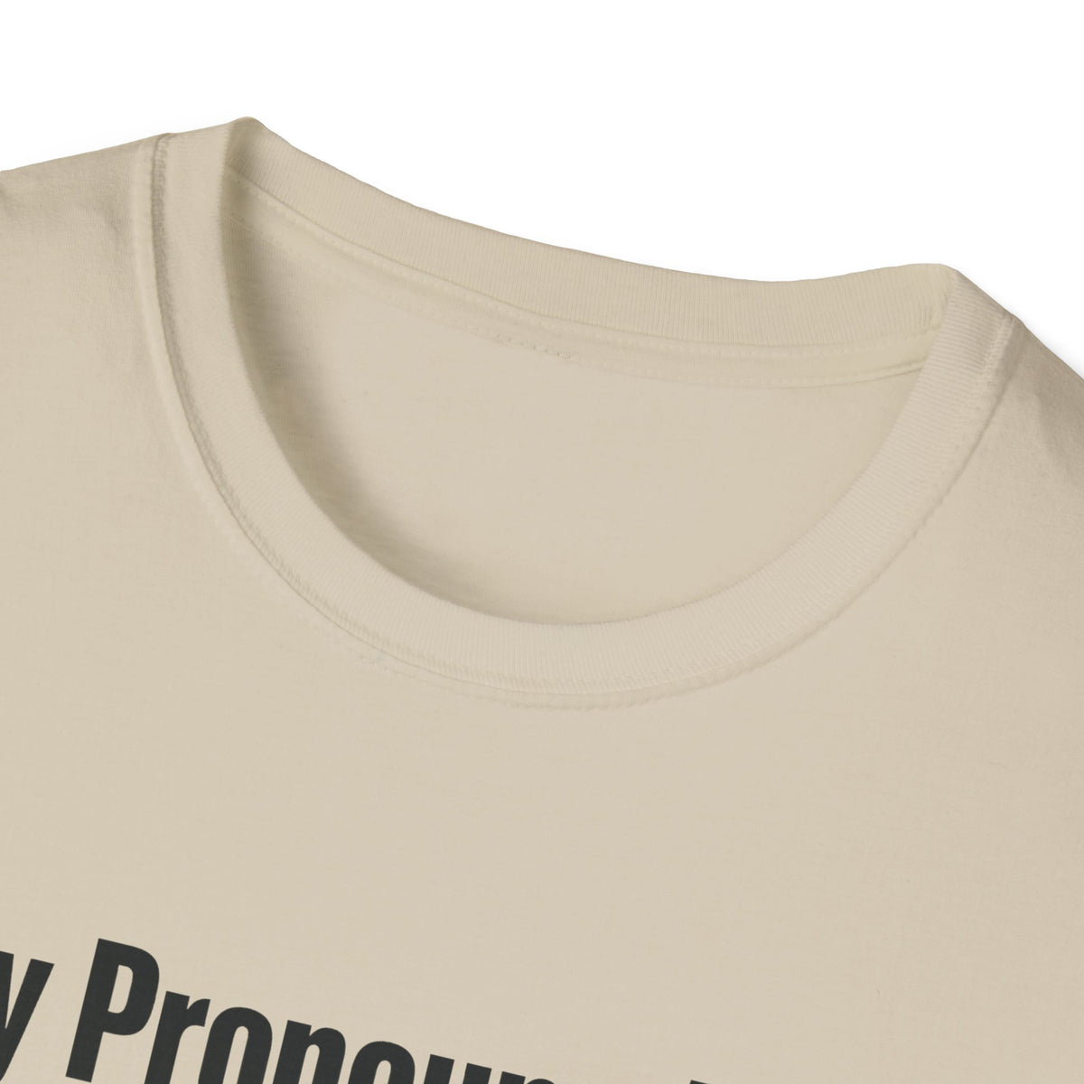 My Pronouns Are Deport Them — Airplane & Handcuffs Graphic Unisex Softstyle T-Shirt
