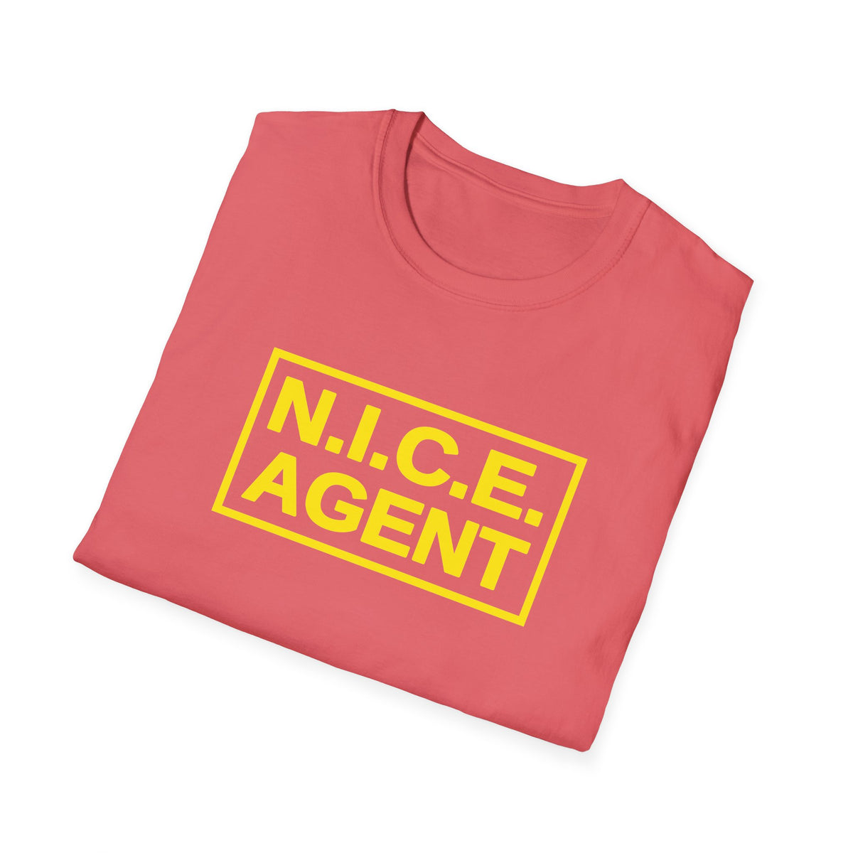 N.I.C.E. Agent — Tactical Patch Graphic Unisex Softstyle T-Shirt