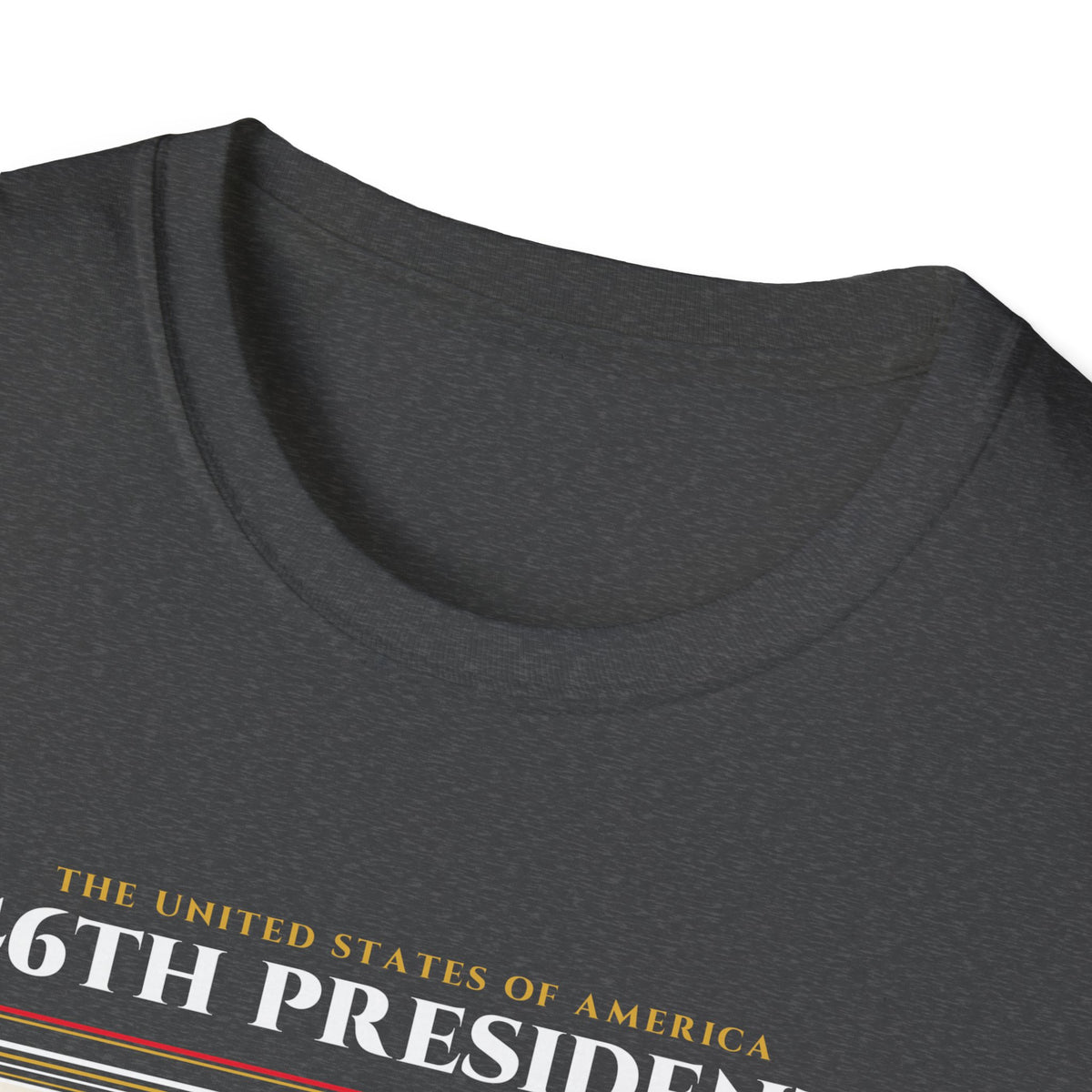 46th President - The Autopen (2021–2025) Vintage Engraving Portrait Unisex Softstyle T-Shirt