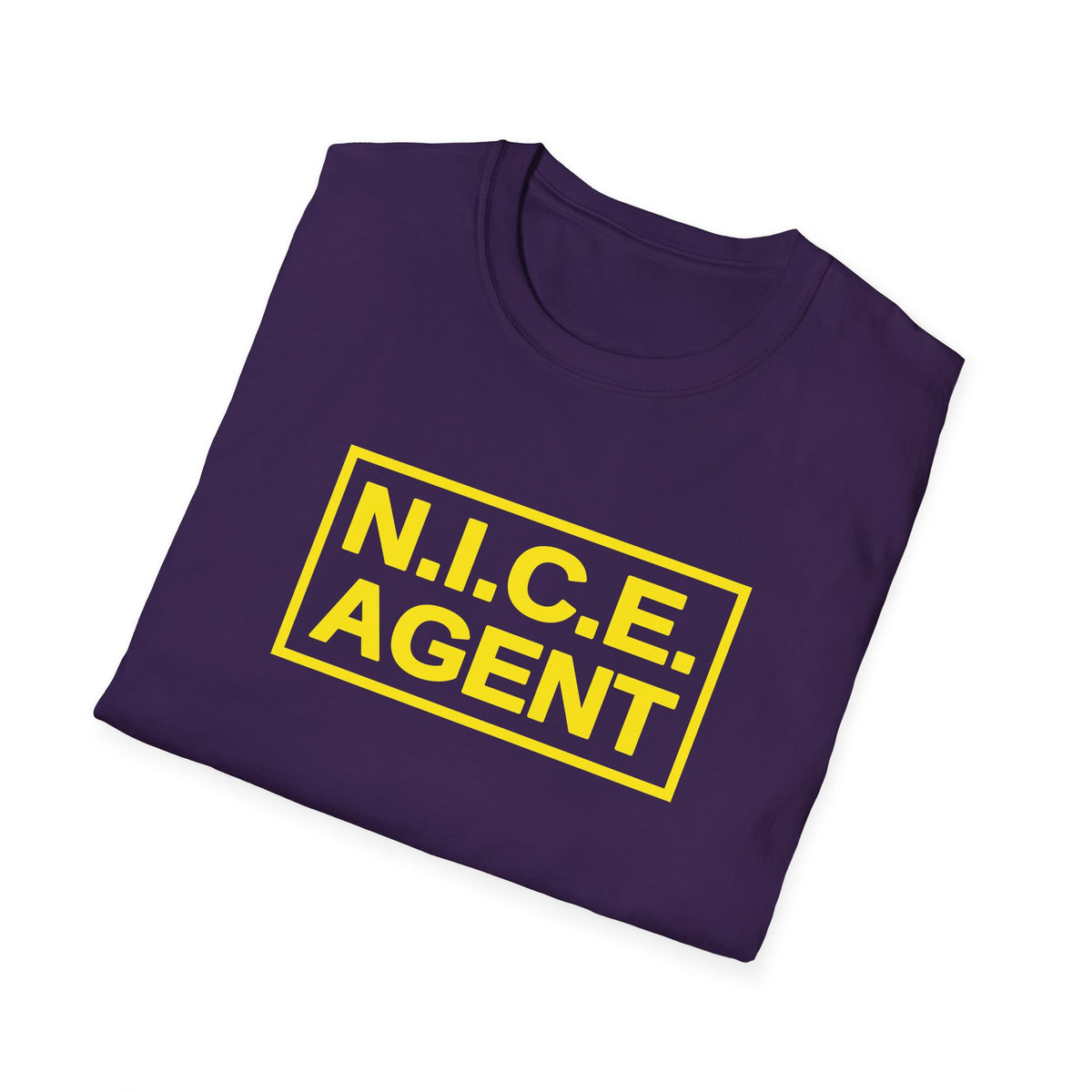N.I.C.E. Agent — Tactical Patch Graphic Unisex Softstyle T-Shirt