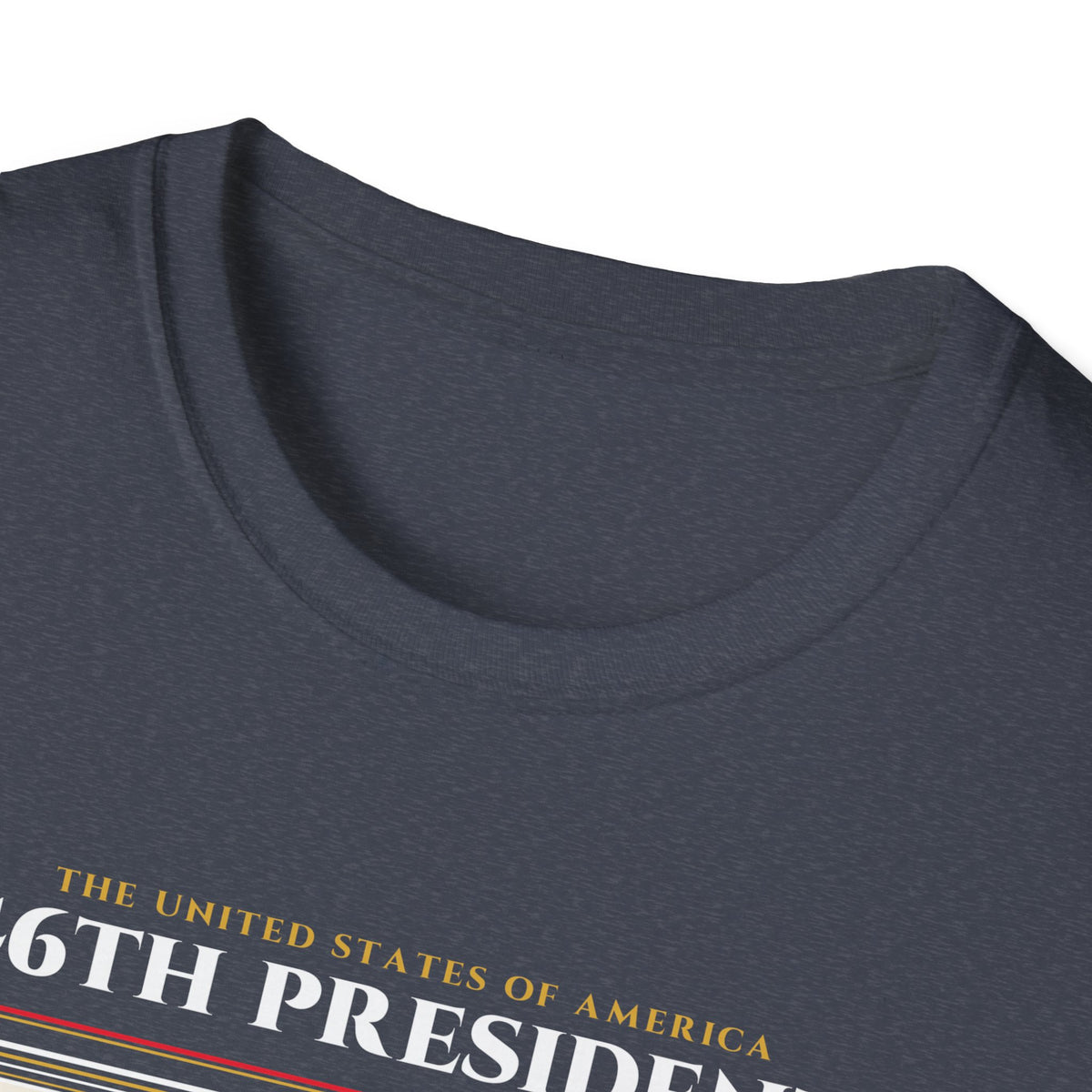 46th President - The Autopen (2021–2025) Vintage Engraving Portrait Unisex Softstyle T-Shirt
