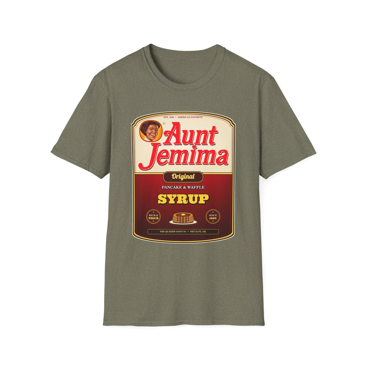 Aunt Jemima Original Syrup — Classic Vintage Label Unisex Softstyle T-Shirt