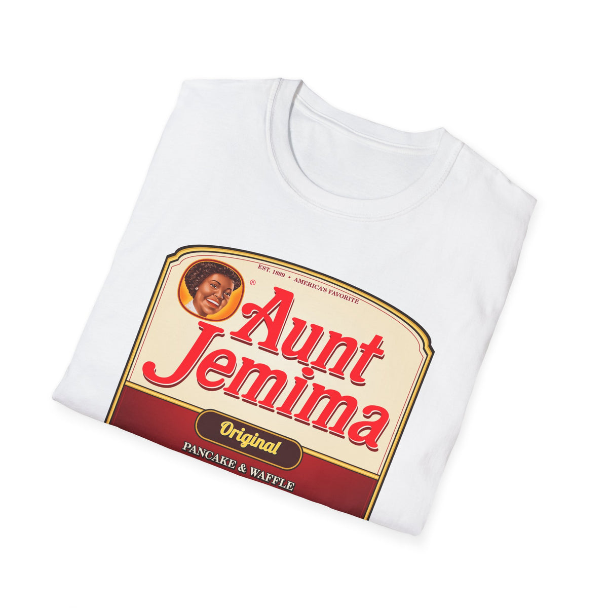 Aunt Jemima Original Syrup — Classic Vintage Label Unisex Softstyle T-Shirt