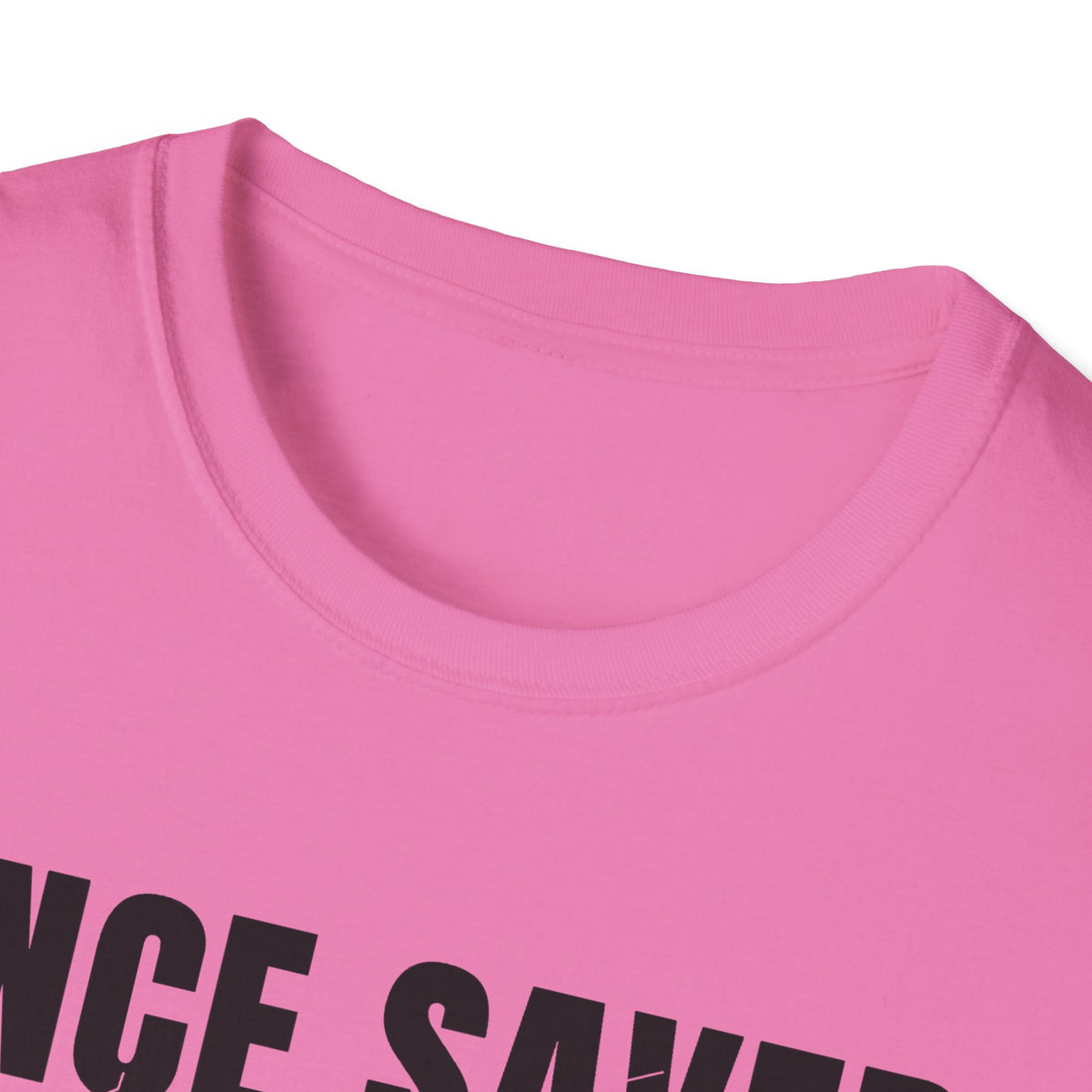 Once Saved Always Saved - Shall Never Perish (John 10:28 & Ephesians 2:8-9 KJV) Unisex Softstyle T-Shirt