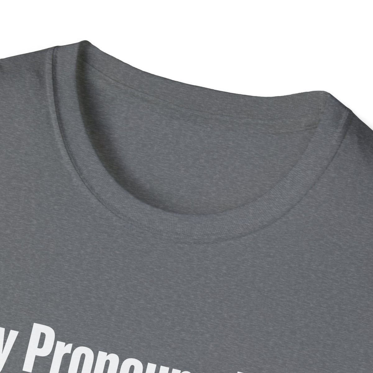 My Pronouns Are Deport Them — Airplane & Handcuffs Graphic Unisex Softstyle T-Shirt