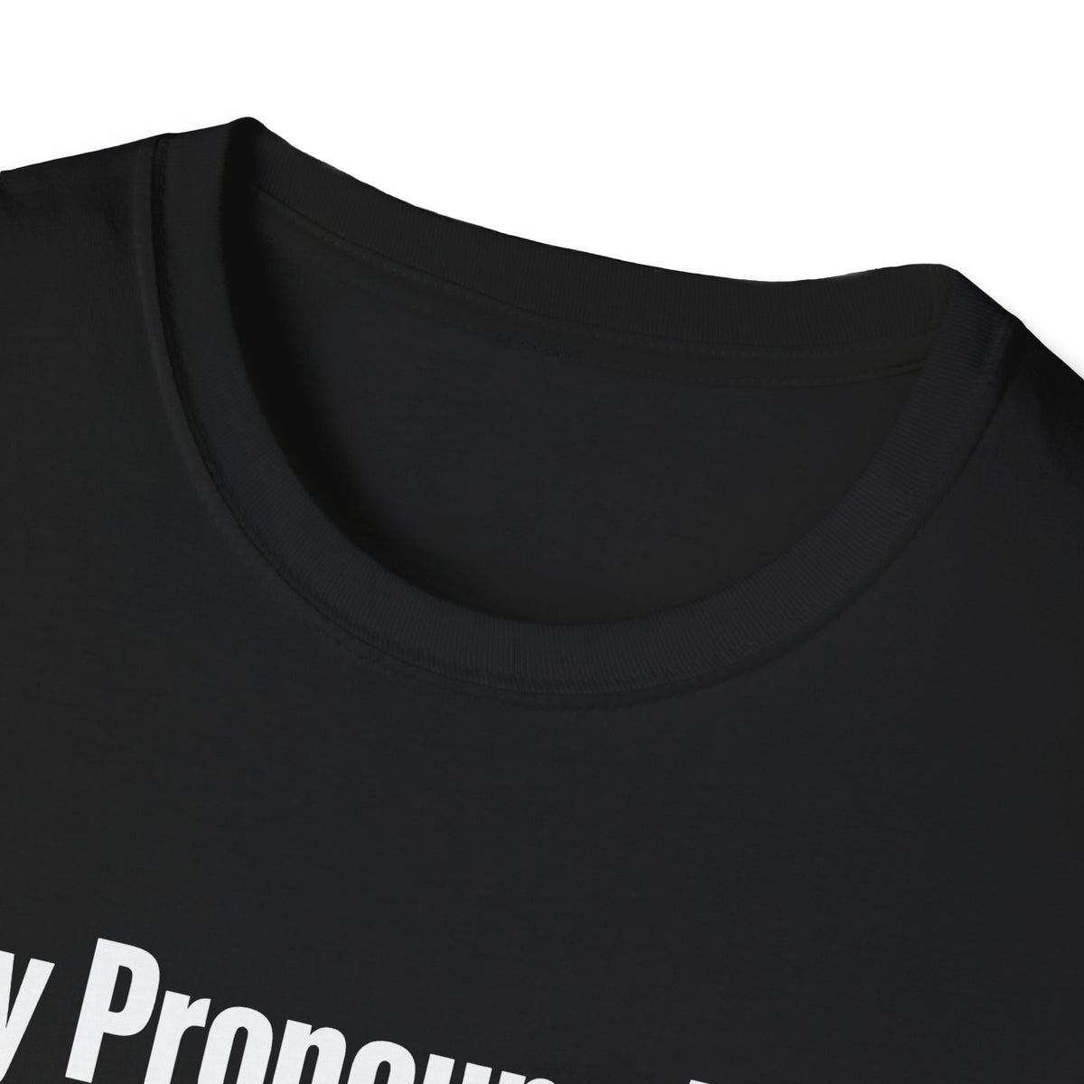 My Pronouns Are Deport Them — Airplane & Handcuffs Graphic Unisex Softstyle T-Shirt