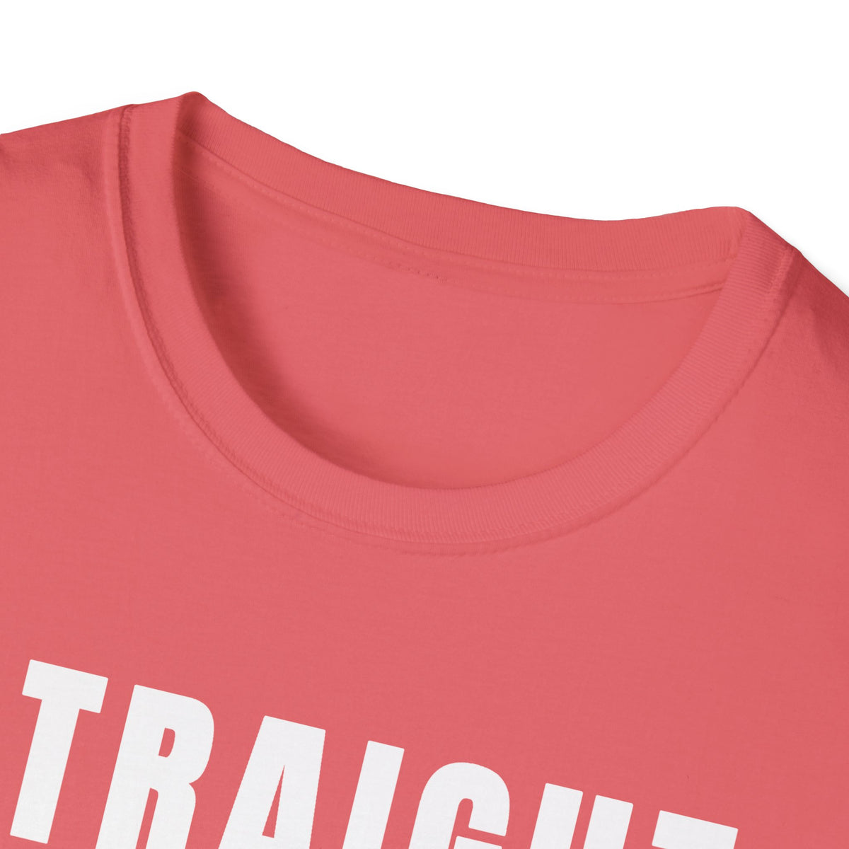 Straight Pride - Male & Female Created He Them (Genesis 1:27 KJV) Unisex Softstyle T-Shirt