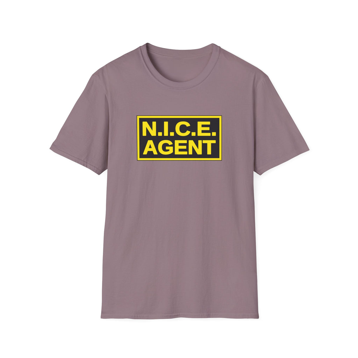 N.I.C.E. Agent — Tactical Patch Graphic Unisex Softstyle T-Shirt
