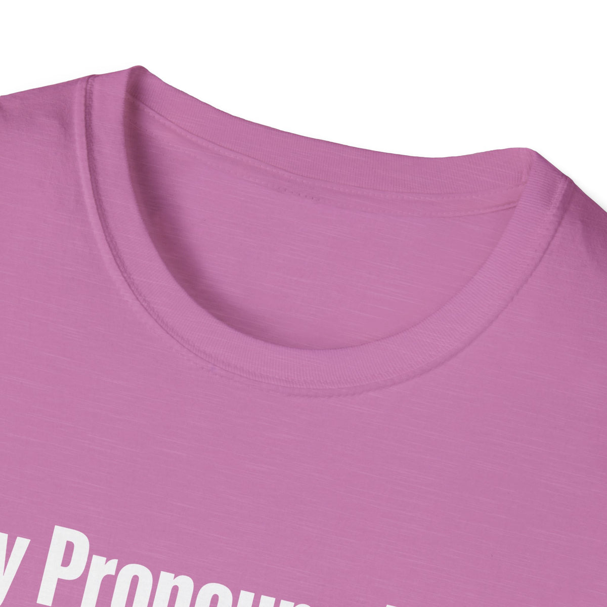 My Pronouns Are Deport Them — Airplane & Handcuffs Graphic Unisex Softstyle T-Shirt