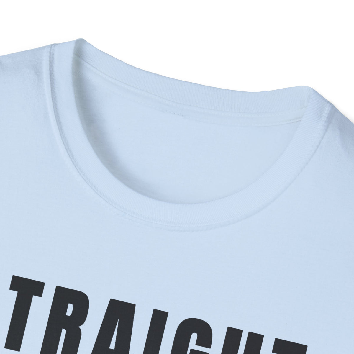Straight Pride - Male & Female Created He Them (Genesis 1:27 KJV) Unisex Softstyle T-Shirt