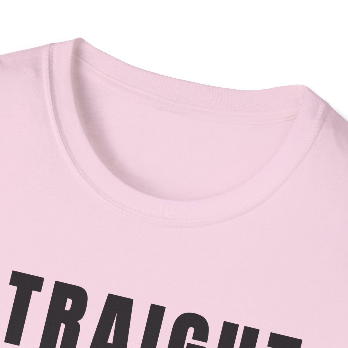 Straight Pride - Male & Female Created He Them (Genesis 1:27 KJV) Unisex Softstyle T-Shirt