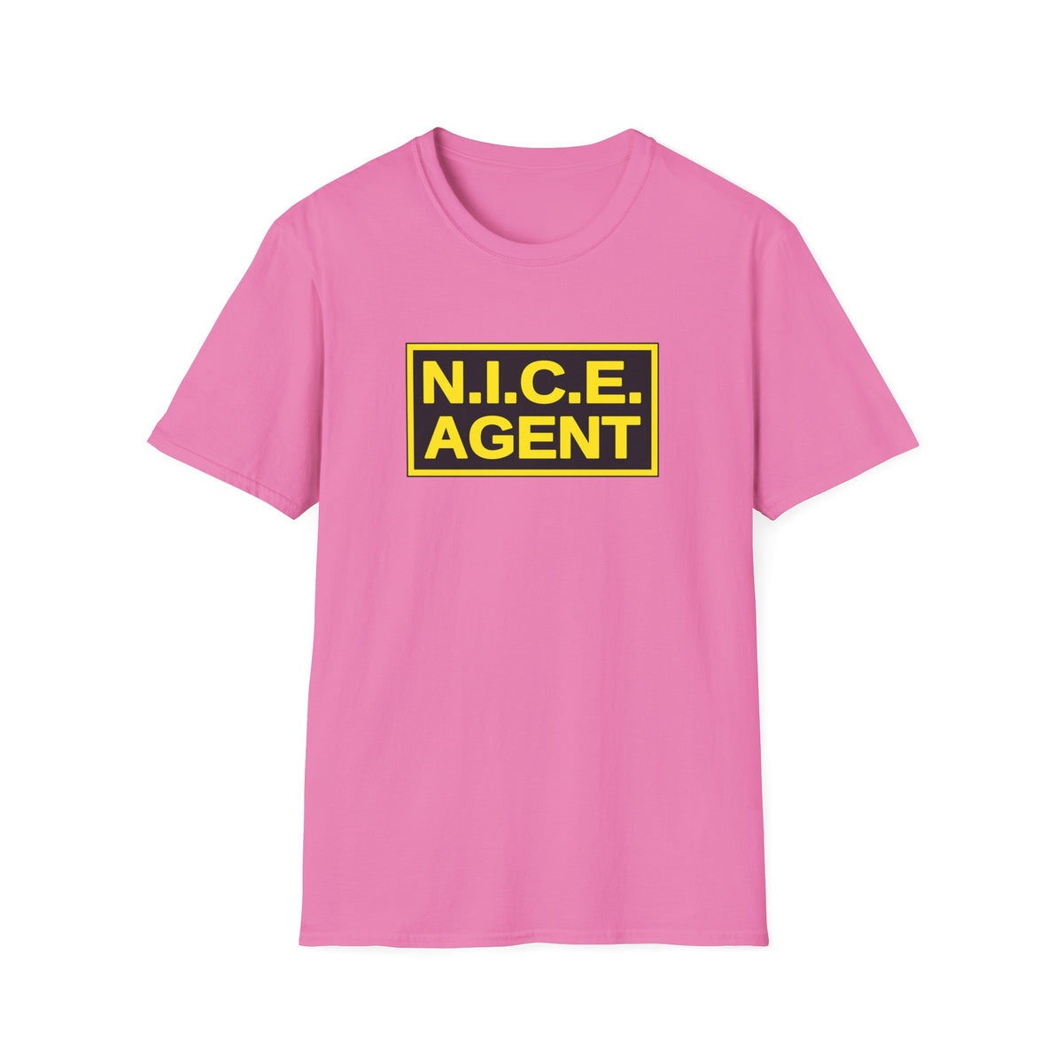 N.I.C.E. Agent — Tactical Patch Graphic Unisex Softstyle T-Shirt