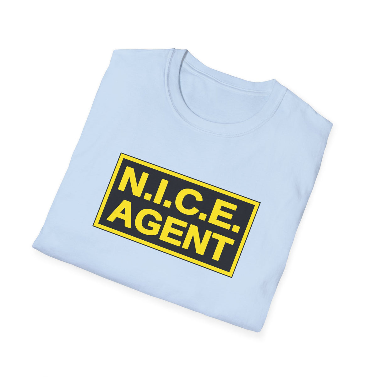 N.I.C.E. Agent — Tactical Patch Graphic Unisex Softstyle T-Shirt