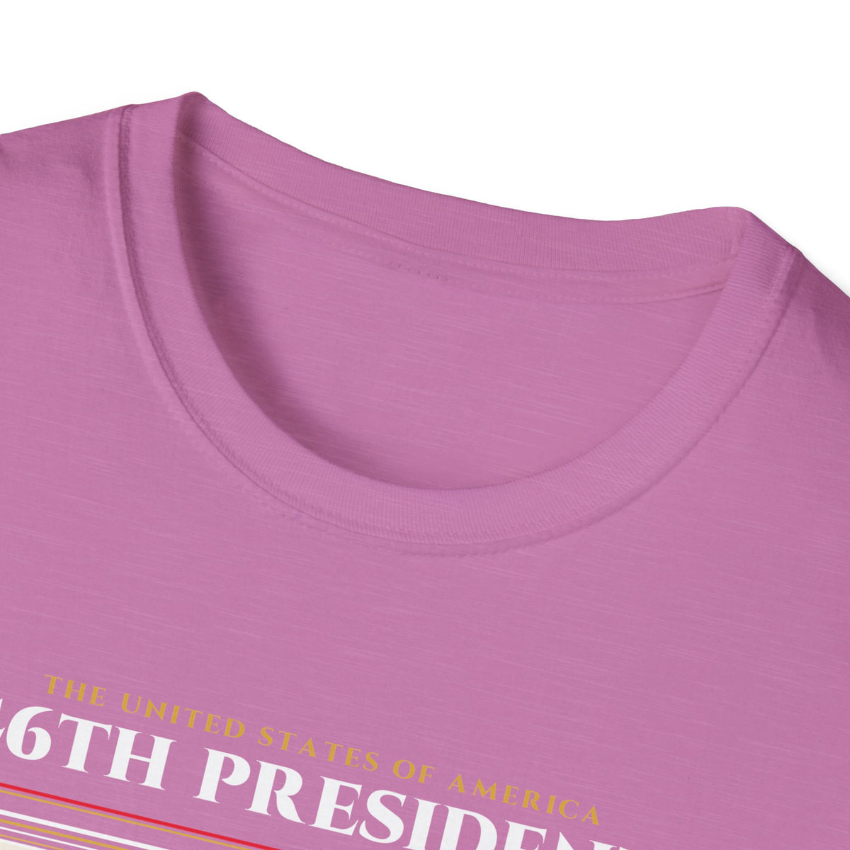 46th President - The Autopen (2021–2025) Vintage Engraving Portrait Unisex Softstyle T-Shirt