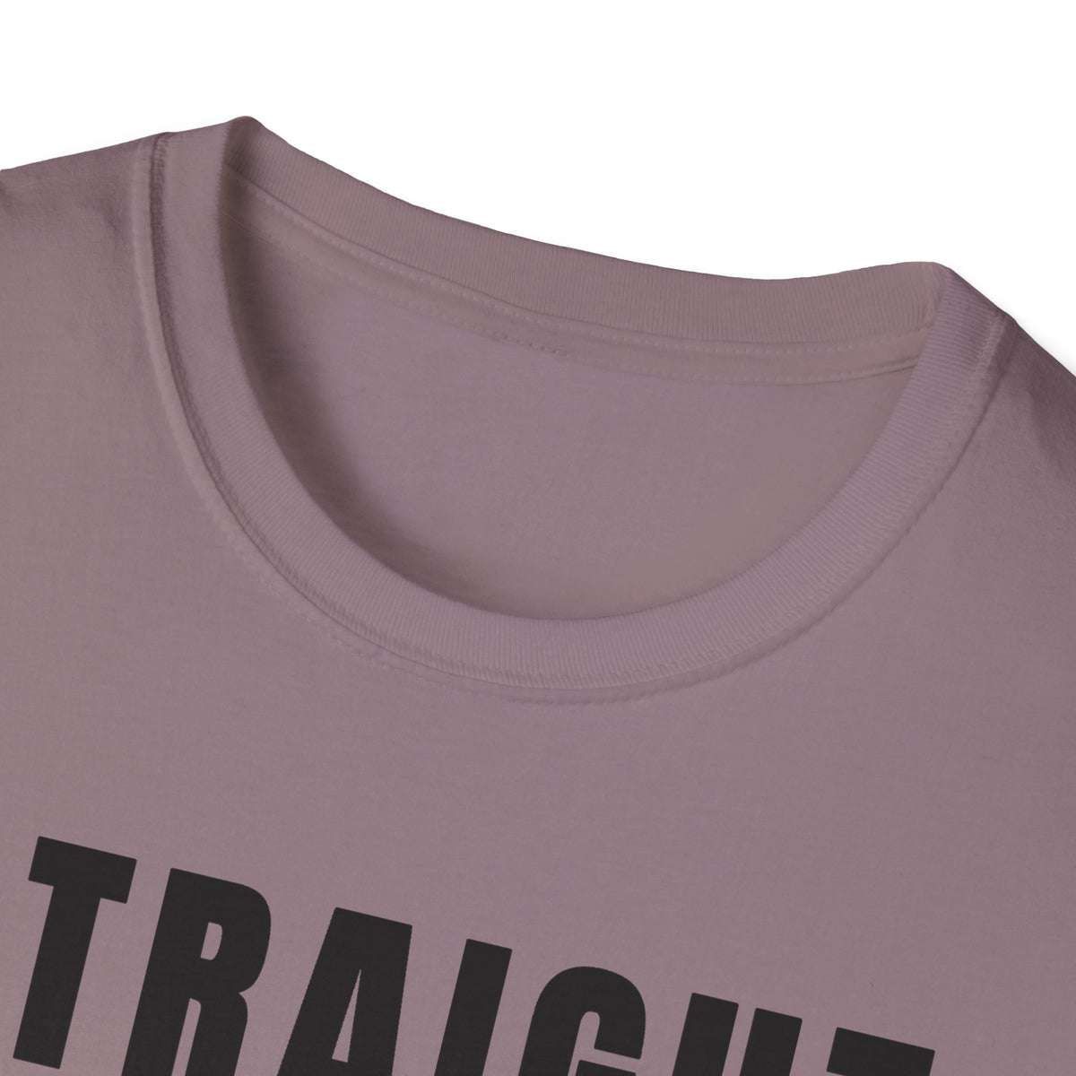 Straight Pride - Male & Female Created He Them (Genesis 1:27 KJV) Unisex Softstyle T-Shirt