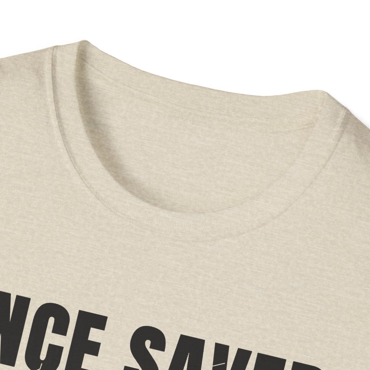 Once Saved Always Saved - Shall Never Perish (John 10:28 & Ephesians 2:8-9 KJV) Unisex Softstyle T-Shirt