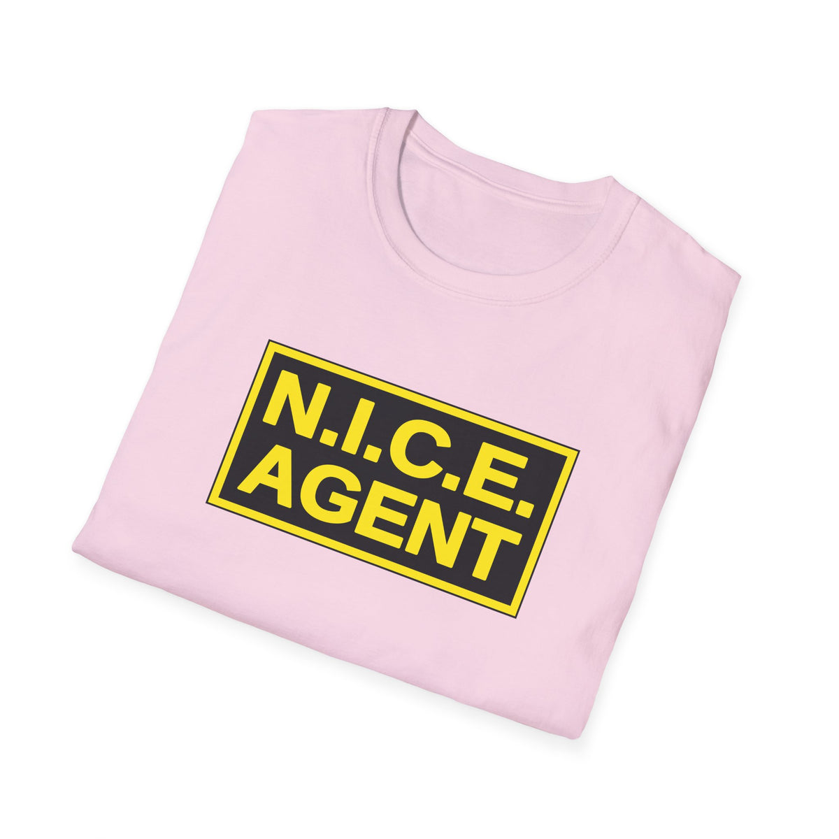 N.I.C.E. Agent — Tactical Patch Graphic Unisex Softstyle T-Shirt