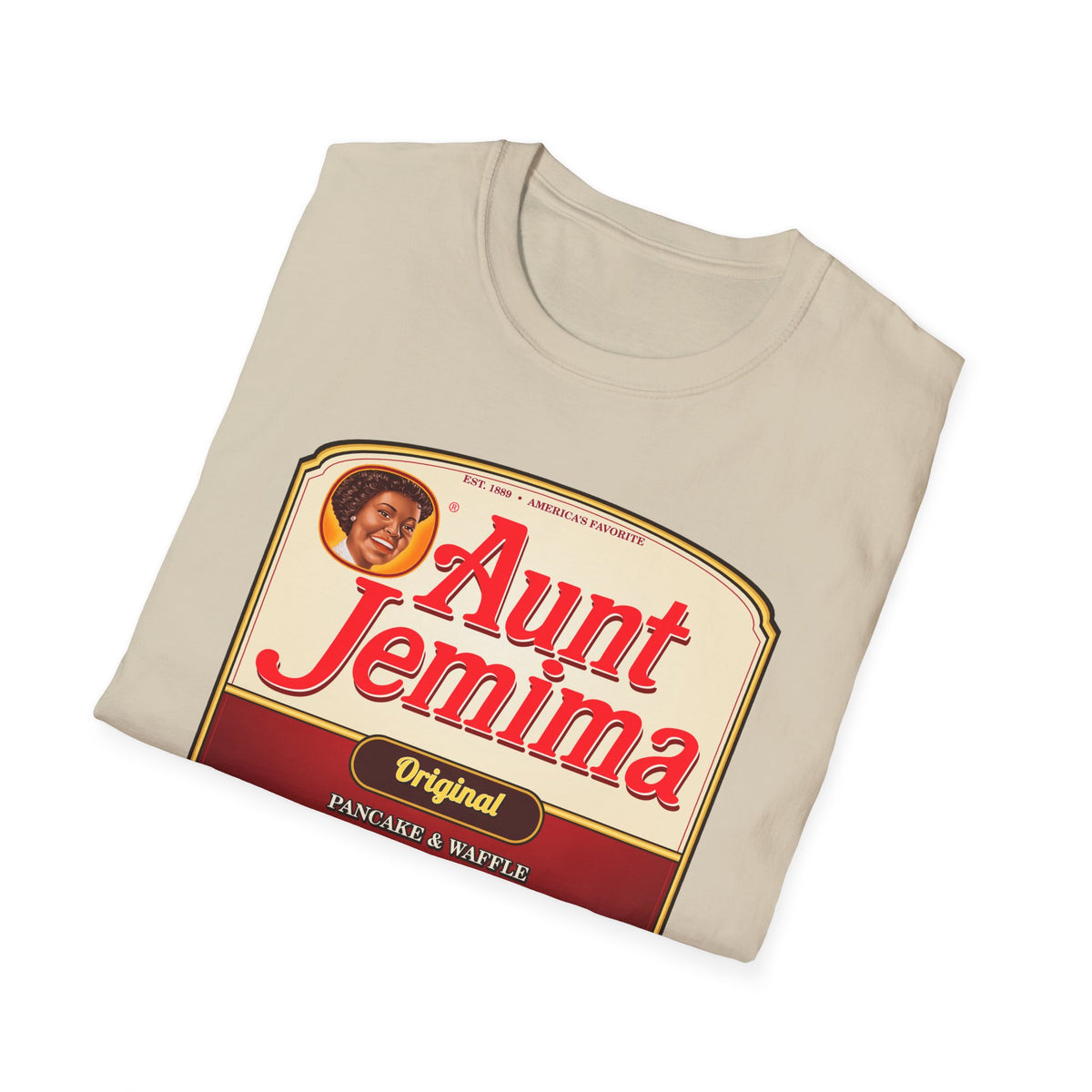 Aunt Jemima Original Syrup — Classic Vintage Label Unisex Softstyle T-Shirt