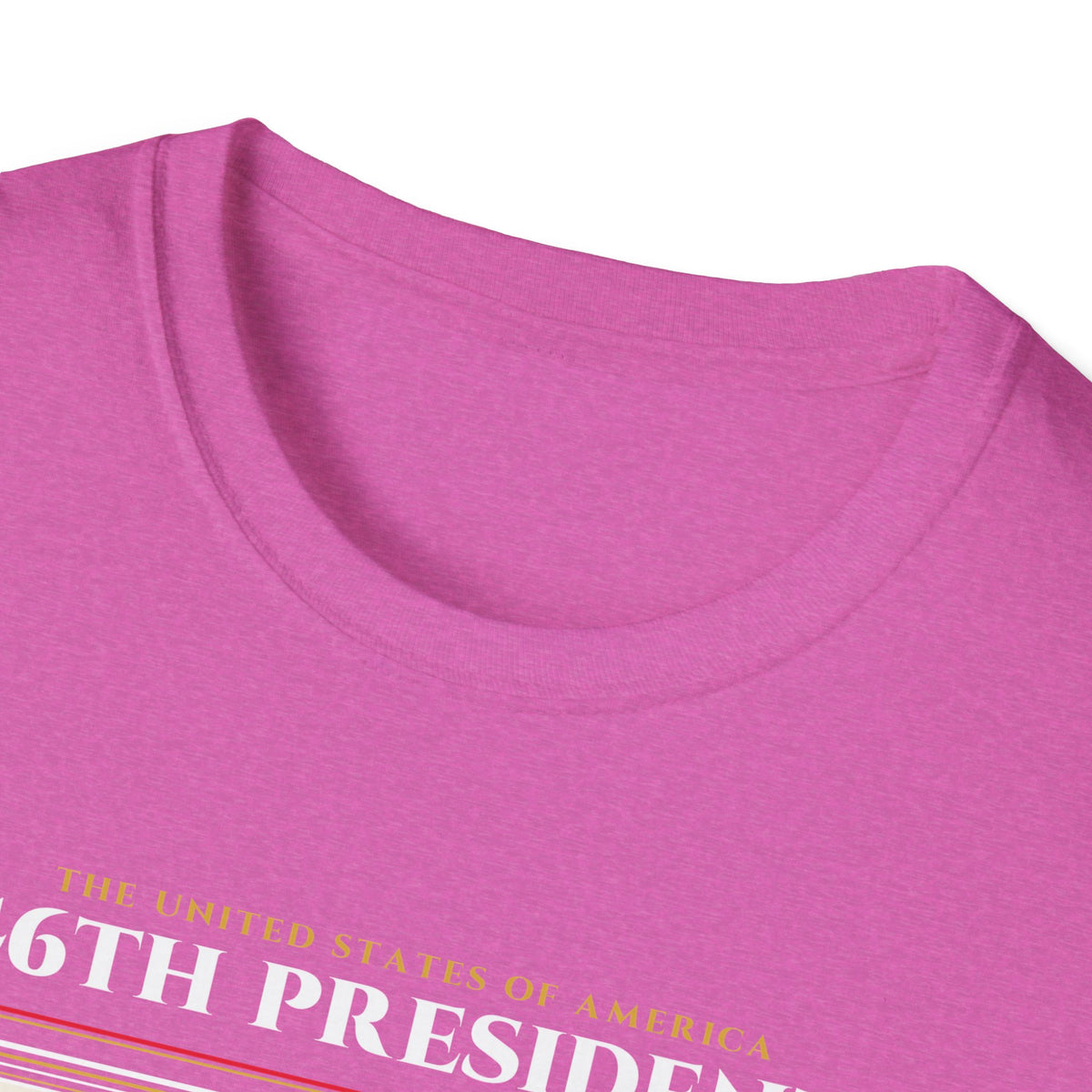 46th President - The Autopen (2021–2025) Vintage Engraving Portrait Unisex Softstyle T-Shirt