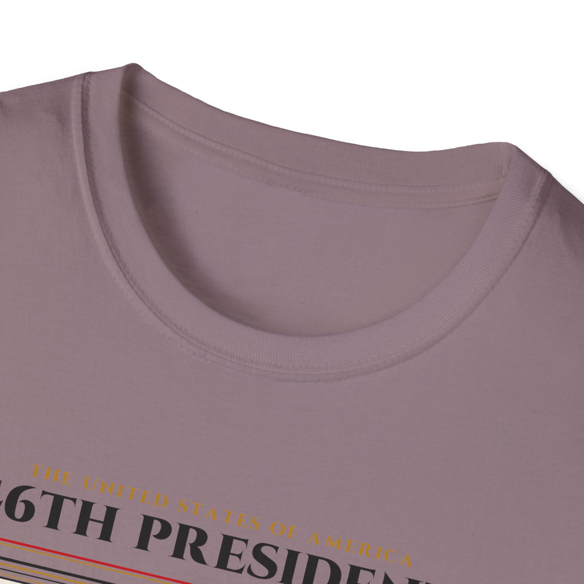 46th President - The Autopen (2021–2025) Vintage Engraving Portrait Unisex Softstyle T-Shirt