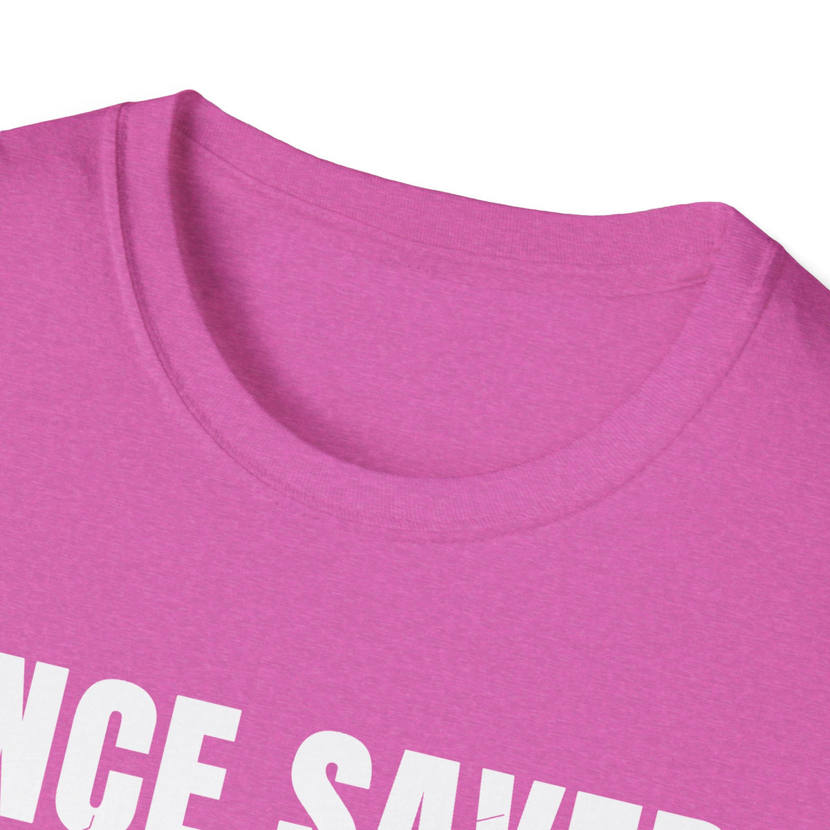 Once Saved Always Saved - Shall Never Perish (John 10:28 & Ephesians 2:8-9 KJV) Unisex Softstyle T-Shirt