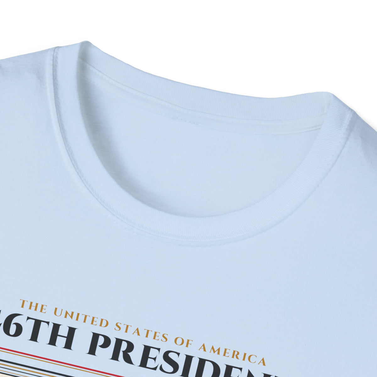 46th President - The Autopen (2021–2025) Vintage Engraving Portrait Unisex Softstyle T-Shirt
