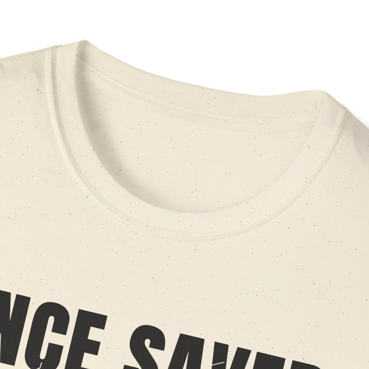 Once Saved Always Saved - Shall Never Perish (John 10:28 & Ephesians 2:8-9 KJV) Unisex Softstyle T-Shirt