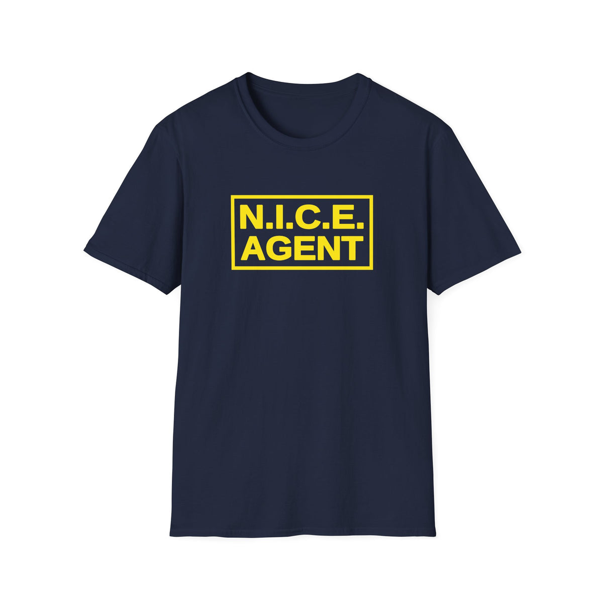 N.I.C.E. Agent — Tactical Patch Graphic Unisex Softstyle T-Shirt