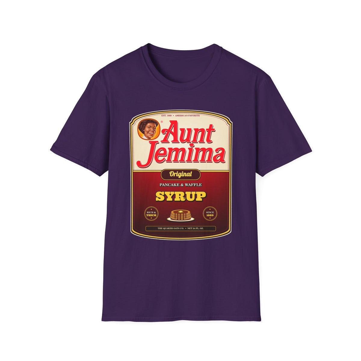 Aunt Jemima Original Syrup — Classic Vintage Label Unisex Softstyle T-Shirt