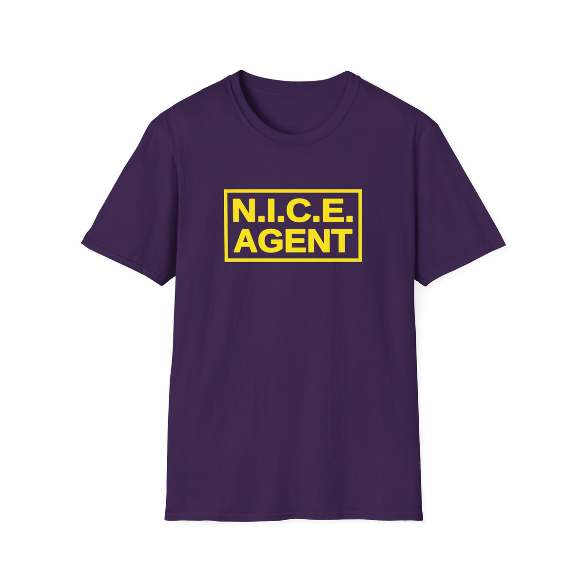 N.I.C.E. Agent — Tactical Patch Graphic Unisex Softstyle T-Shirt
