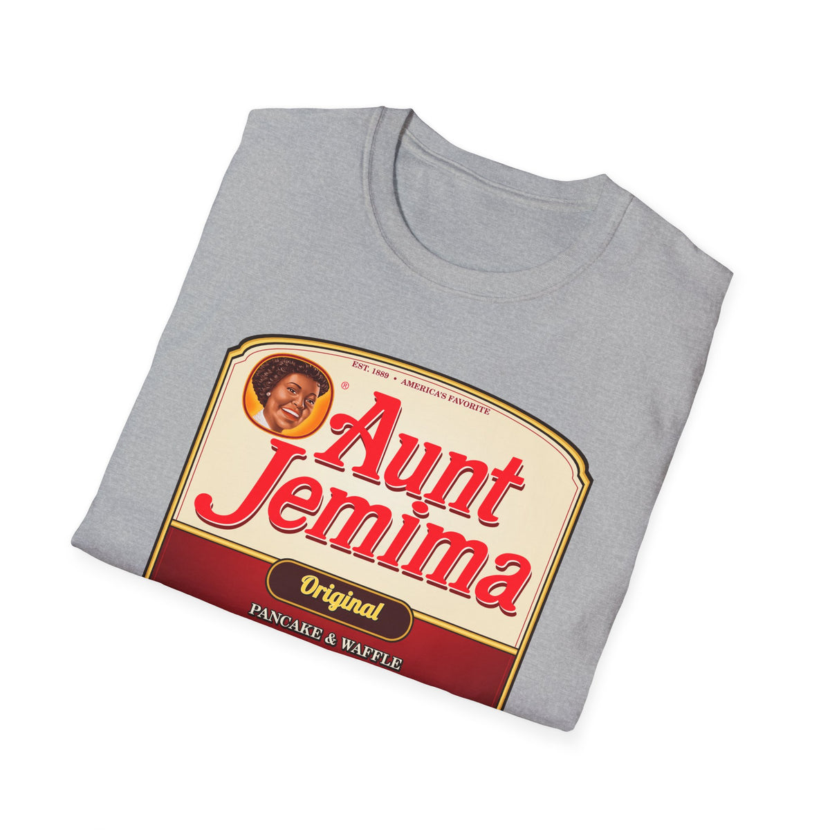 Aunt Jemima Original Syrup — Classic Vintage Label Unisex Softstyle T-Shirt