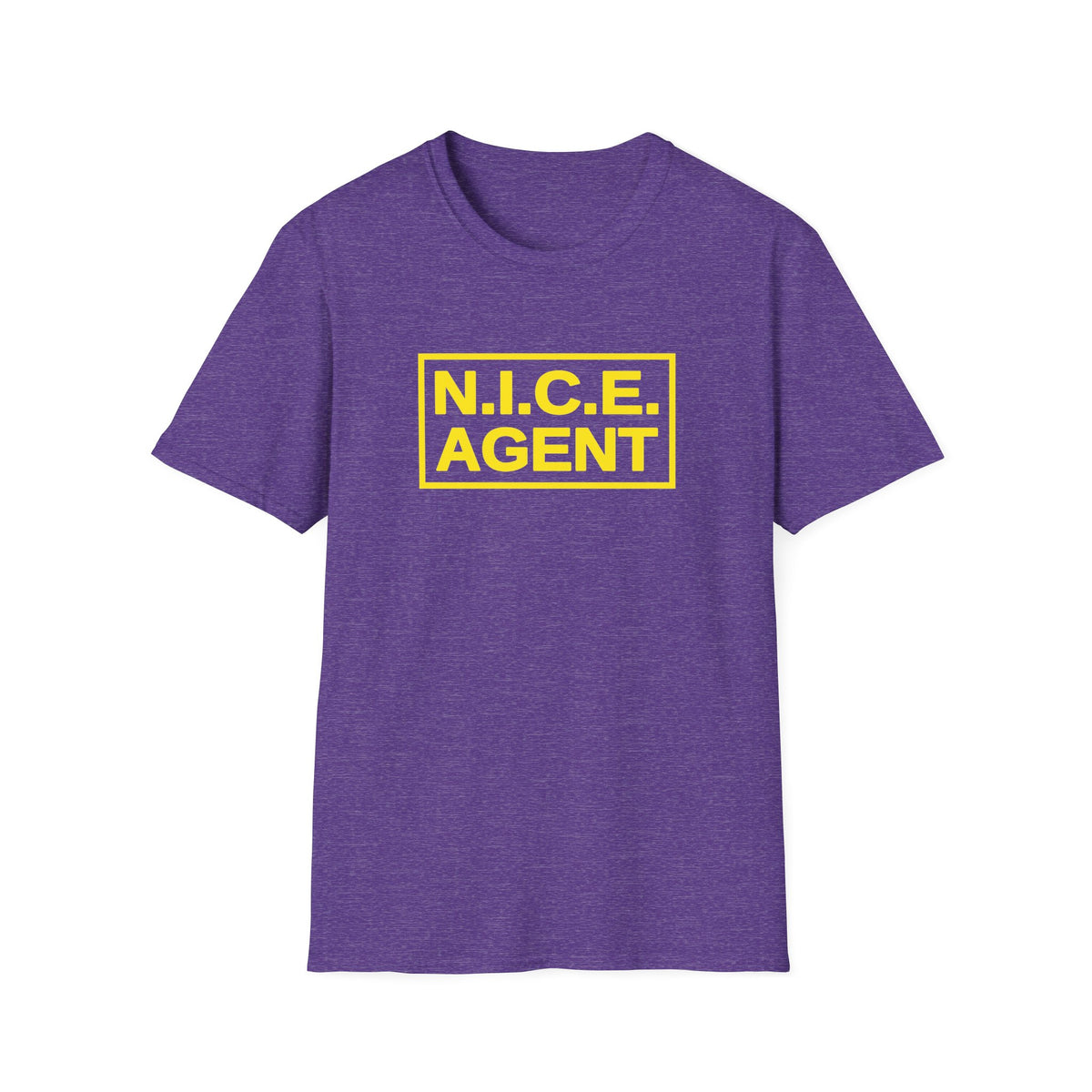 N.I.C.E. Agent — Tactical Patch Graphic Unisex Softstyle T-Shirt