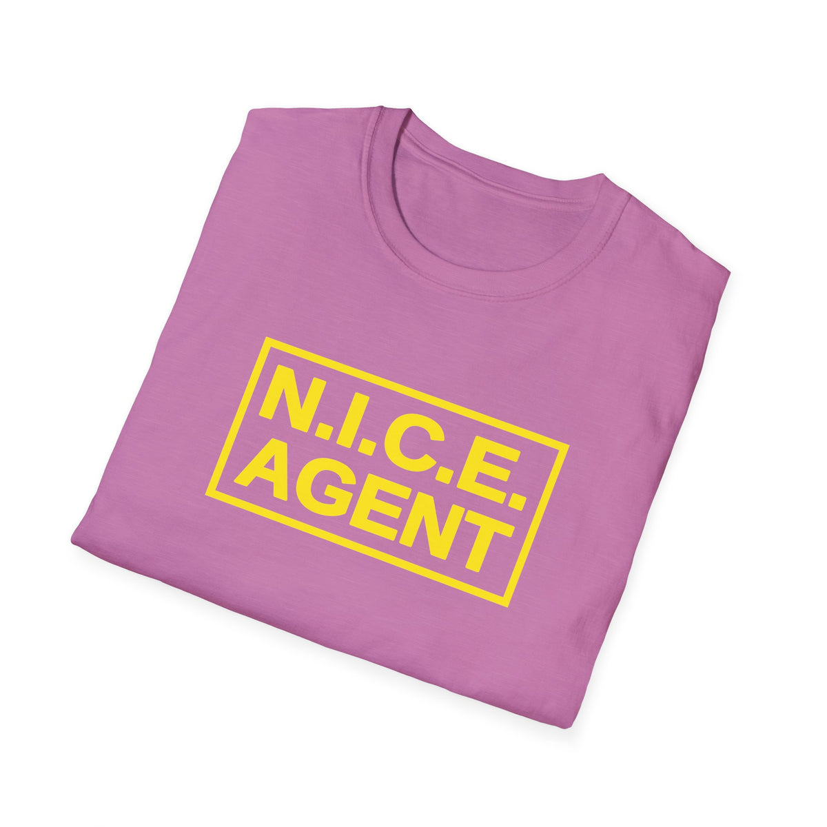 N.I.C.E. Agent — Tactical Patch Graphic Unisex Softstyle T-Shirt