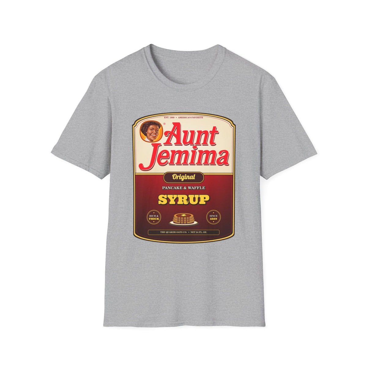 Aunt Jemima Original Syrup — Classic Vintage Label Unisex Softstyle T-Shirt