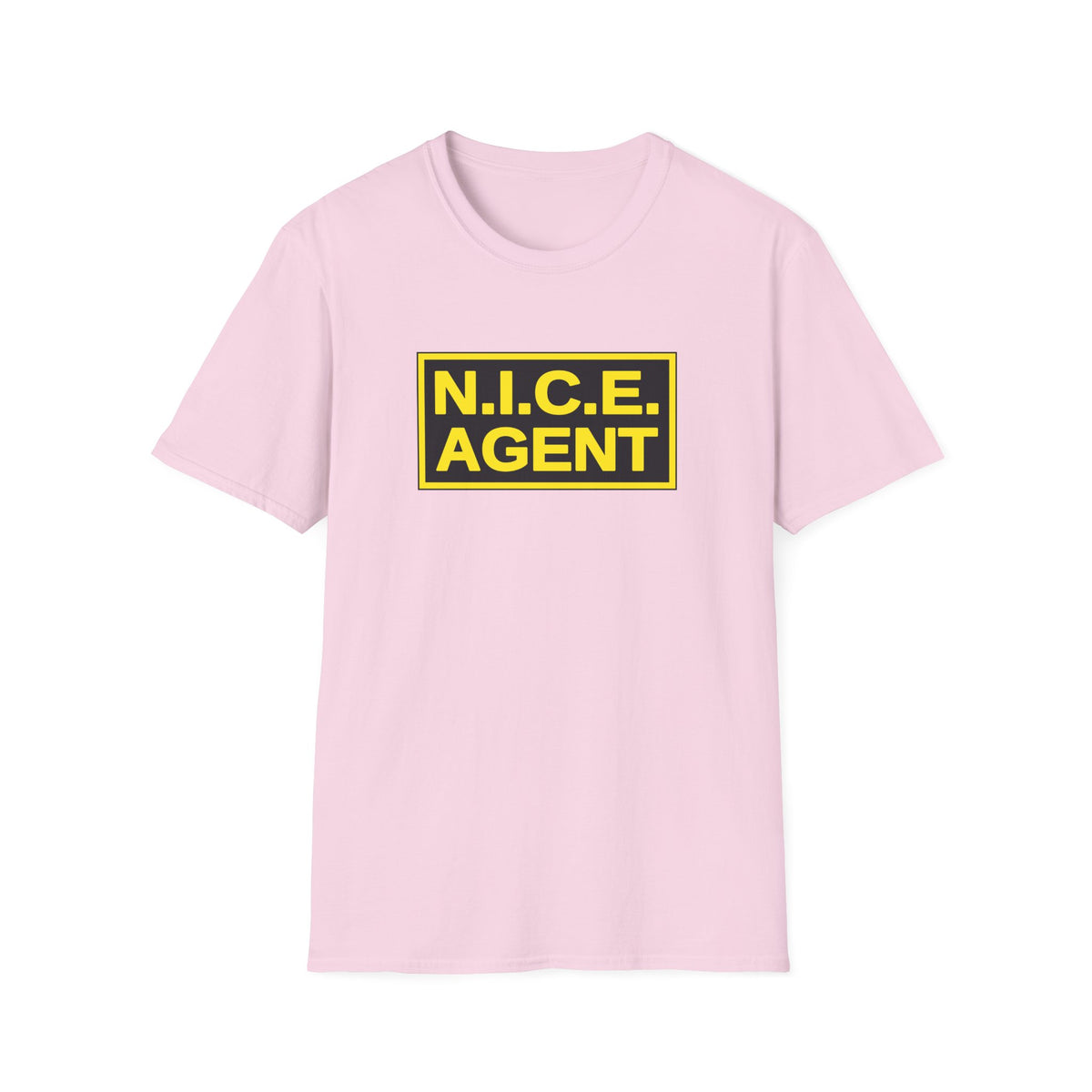 N.I.C.E. Agent — Tactical Patch Graphic Unisex Softstyle T-Shirt