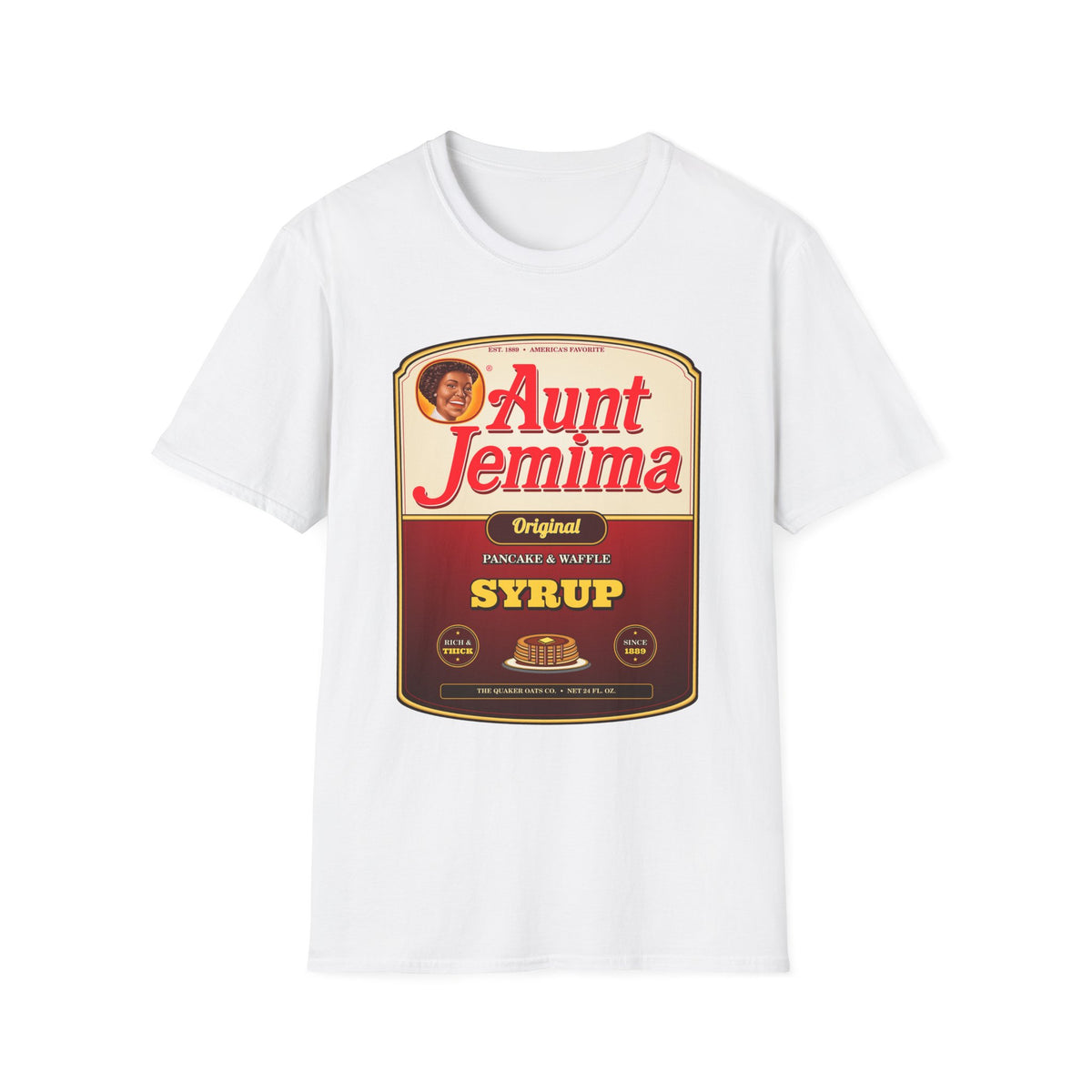 Aunt Jemima Original Syrup — Classic Vintage Label Unisex Softstyle T-Shirt