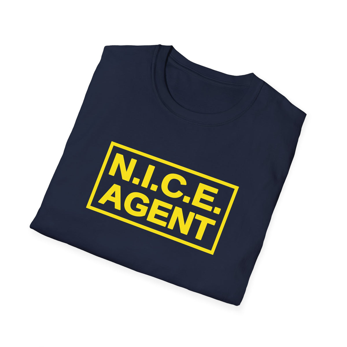 N.I.C.E. Agent — Tactical Patch Graphic Unisex Softstyle T-Shirt