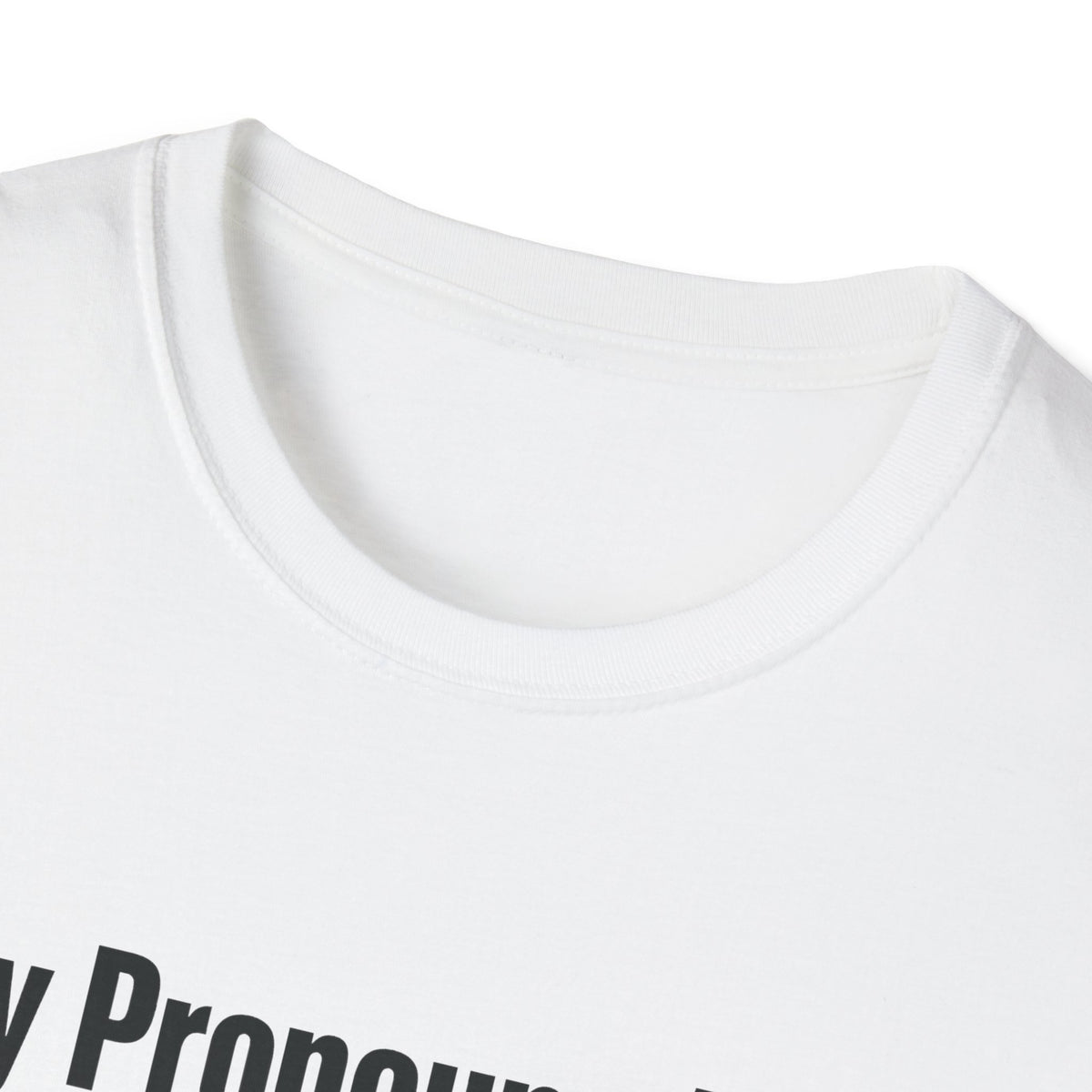 My Pronouns Are Deport Them — Airplane & Handcuffs Graphic Unisex Softstyle T-Shirt