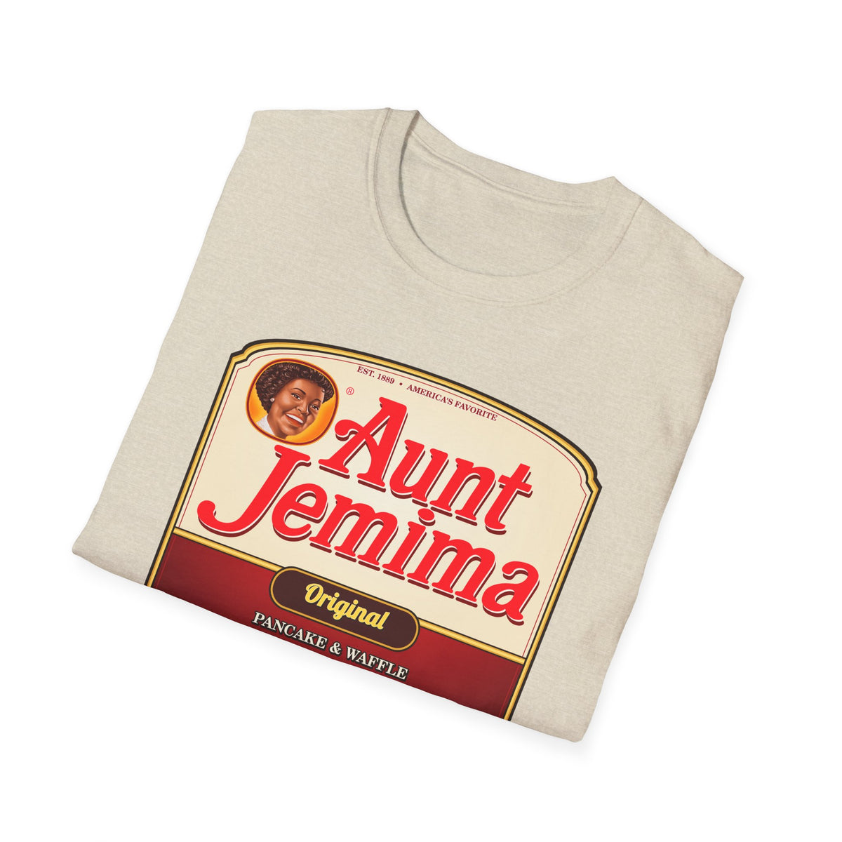 Aunt Jemima Original Syrup — Classic Vintage Label Unisex Softstyle T-Shirt