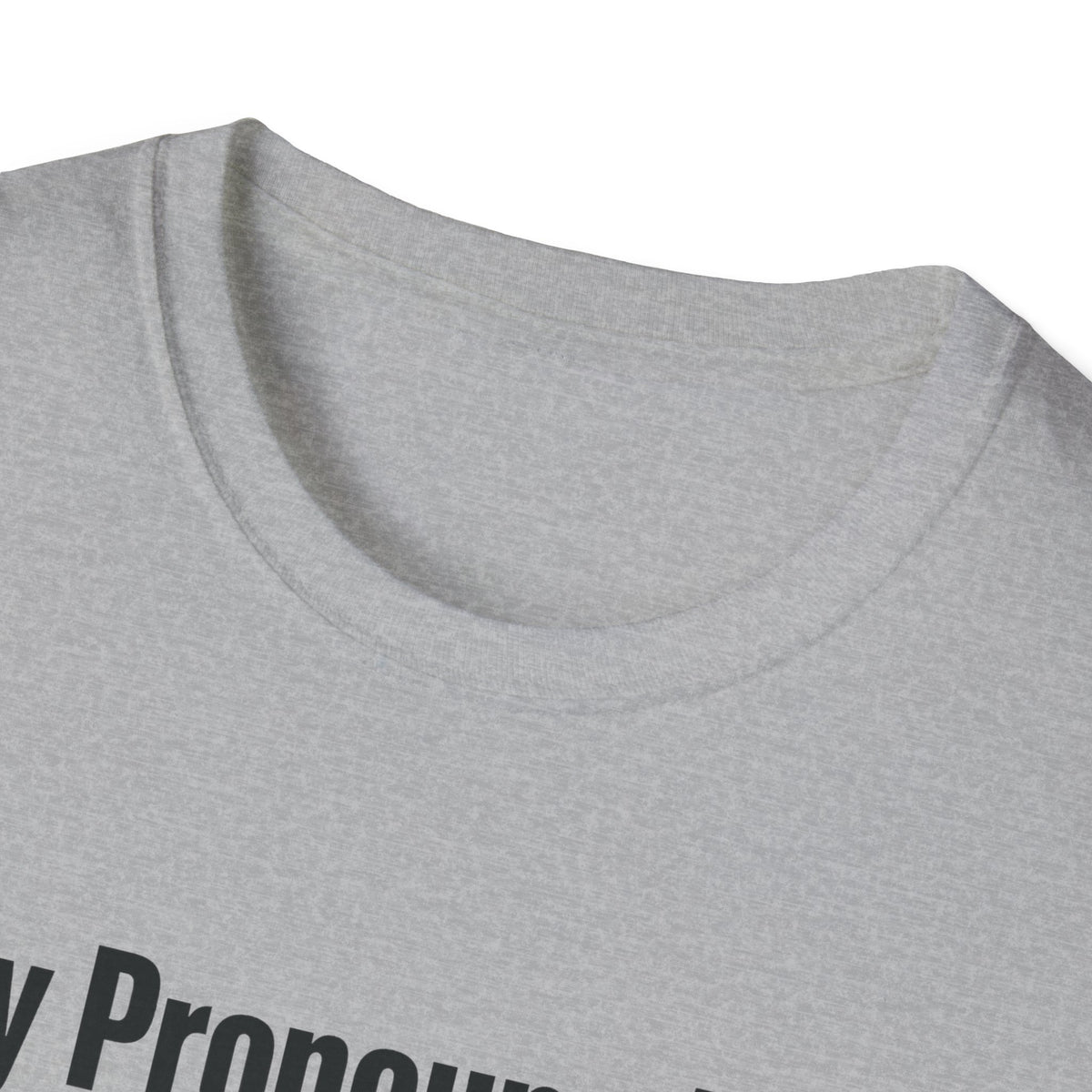 My Pronouns Are Deport Them — Airplane & Handcuffs Graphic Unisex Softstyle T-Shirt