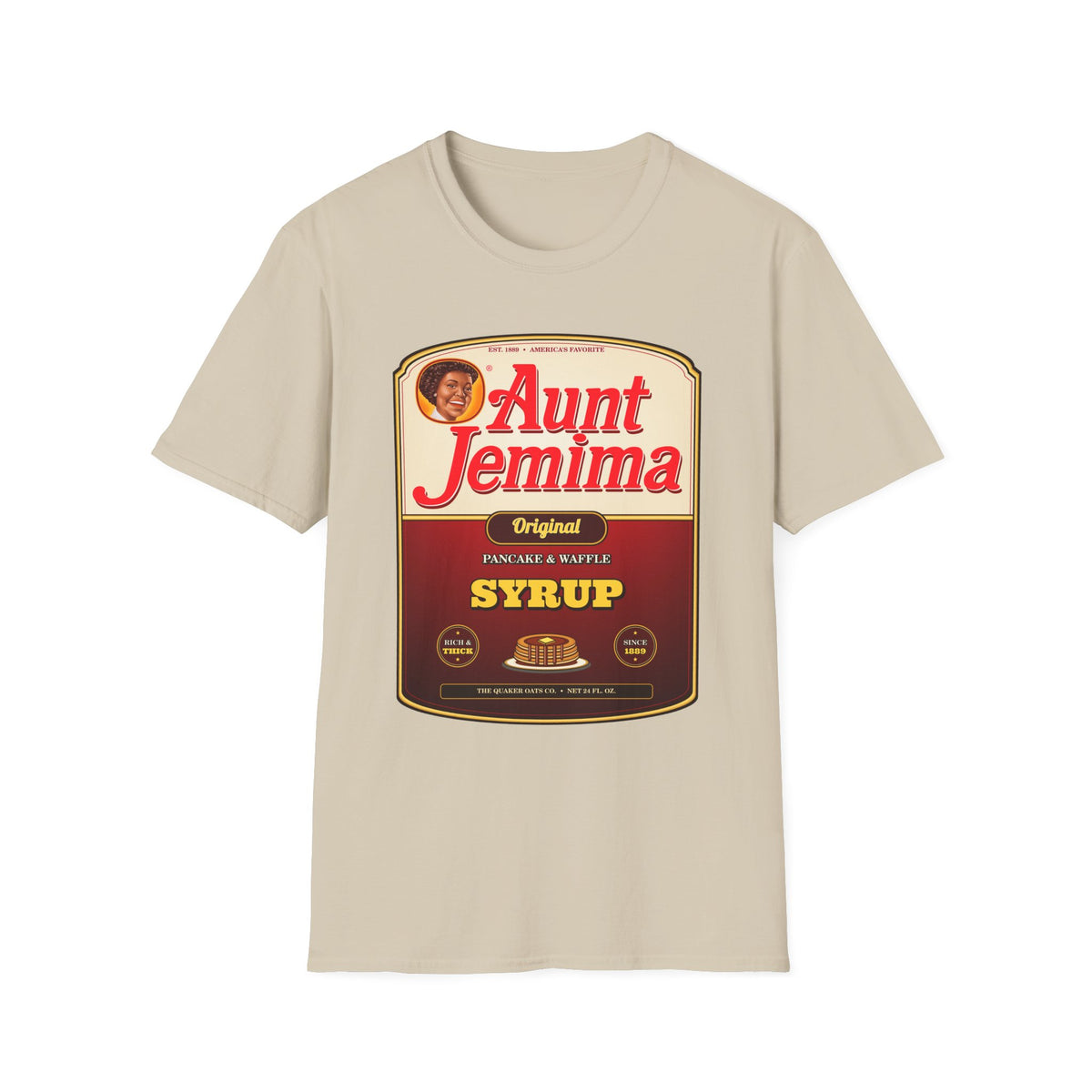 Aunt Jemima Original Syrup — Classic Vintage Label Unisex Softstyle T-Shirt
