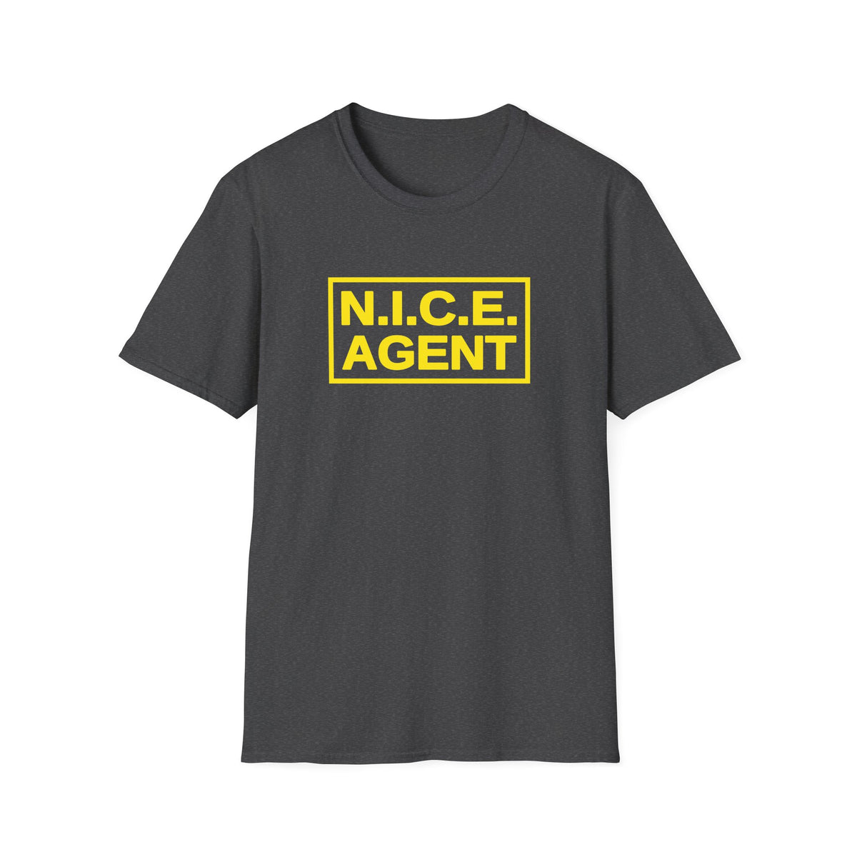 N.I.C.E. Agent — Tactical Patch Graphic Unisex Softstyle T-Shirt