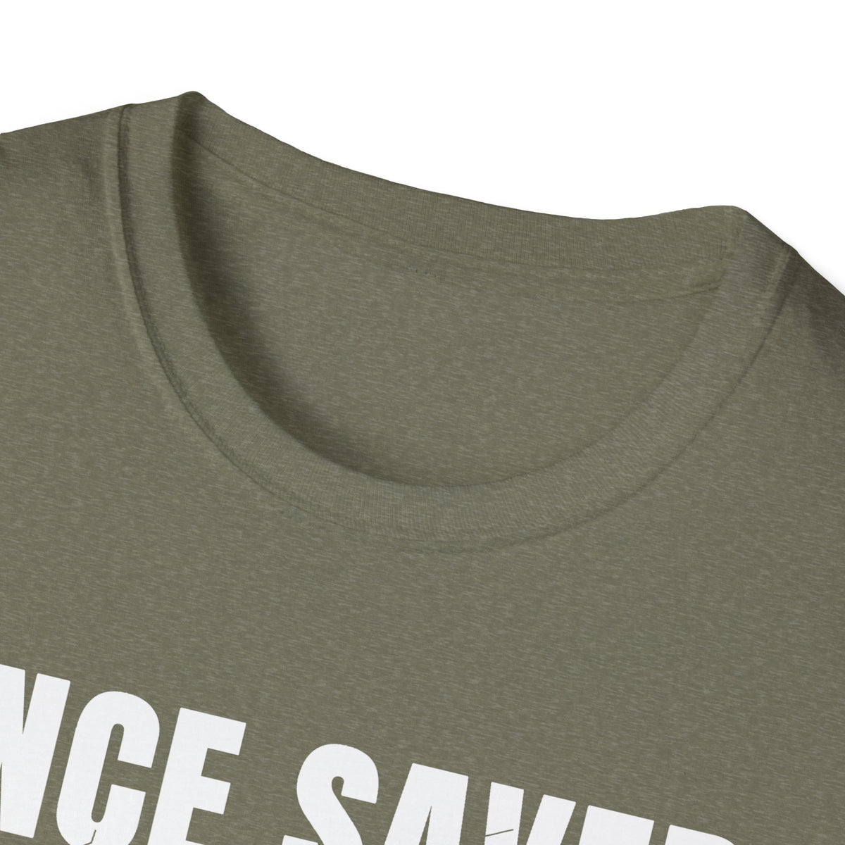 Once Saved Always Saved - Shall Never Perish (John 10:28 & Ephesians 2:8-9 KJV) Unisex Softstyle T-Shirt